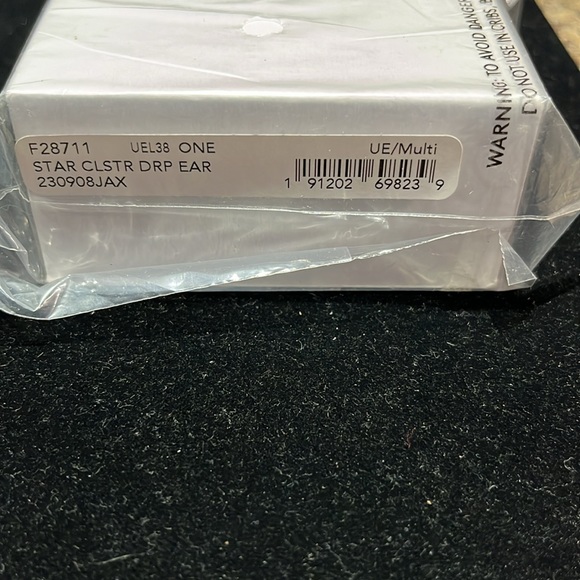 Coach Star Cluster Drop Earrings - Picture 3 of 7